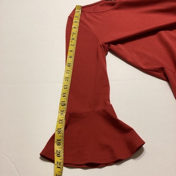 J.Crew Mercantile  Pullover Red Blouse Size Small - Picture 5 of 9